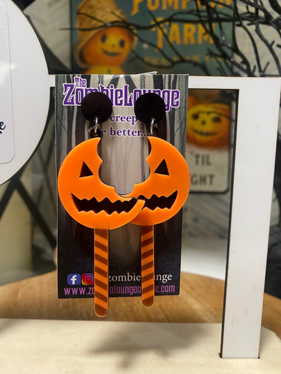 Halloween Trick Or Treat Earrings