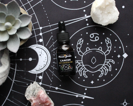 Cancer Essential Oil Blend, Zodiac Diffuser Blend