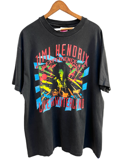 Vintage 90's Jimi Hendrix Live At Winterland Single Stitch T-Shirt