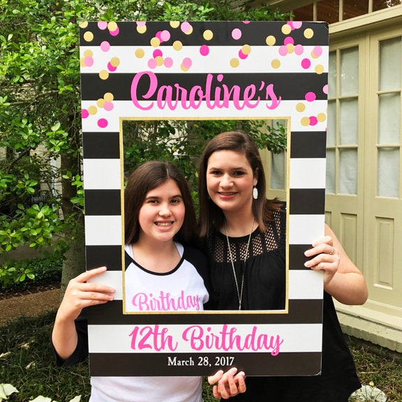 Photo Prop Printable Or Printed With Free Shipping - Girl's Confetti Collection