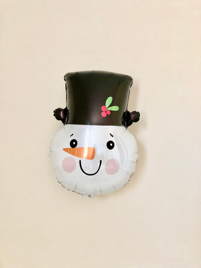Snowman Jumbo Balloon~Frosty~Christmas Balloon~Holiday Balloon~Christmas Party Decor~Christmas Photo Backdrop~Snowman Balloon