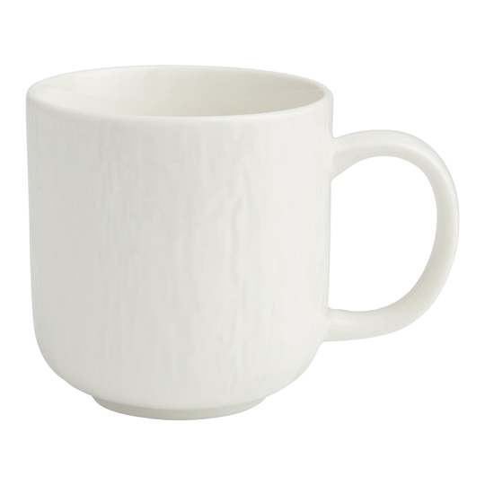 White Textured Stella Mug - Stoneware by World Market