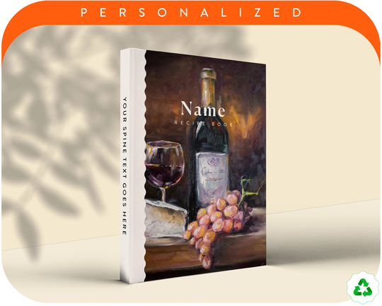 Personalized Family Recipe Book Kitchen Gift For Hostess, Journal Christmas New Housewarming