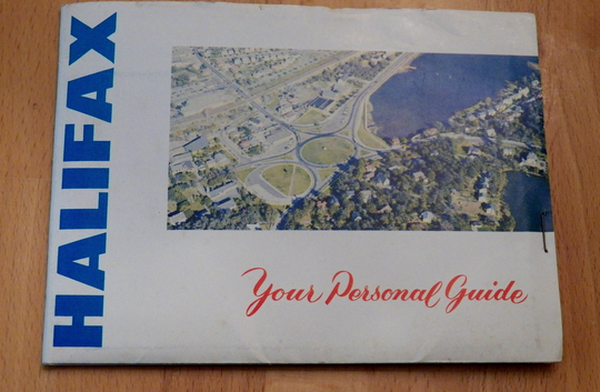 Vintage 1964 Halifax, Nova Scotia Tourist Brochure Excellent Condition With Color Postcard & Map