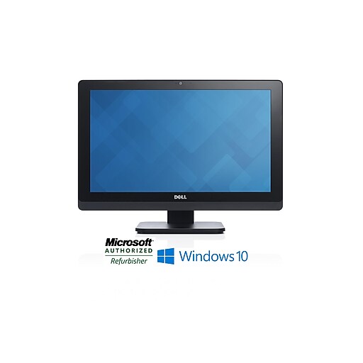 Dell OptiPlex 3011 all in one computer Intel i3-3220 3.1ghz 4GB RAM 500GB Hard Drive, 20 screen WiFi, Refurbished