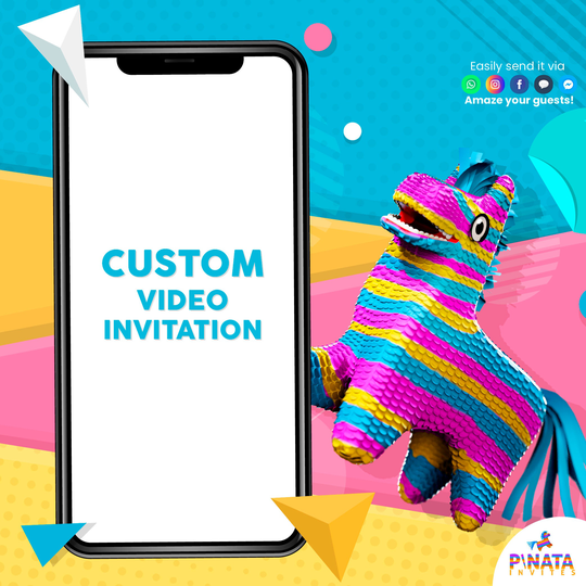 Custom Video Invitation, All Occassions & Themes