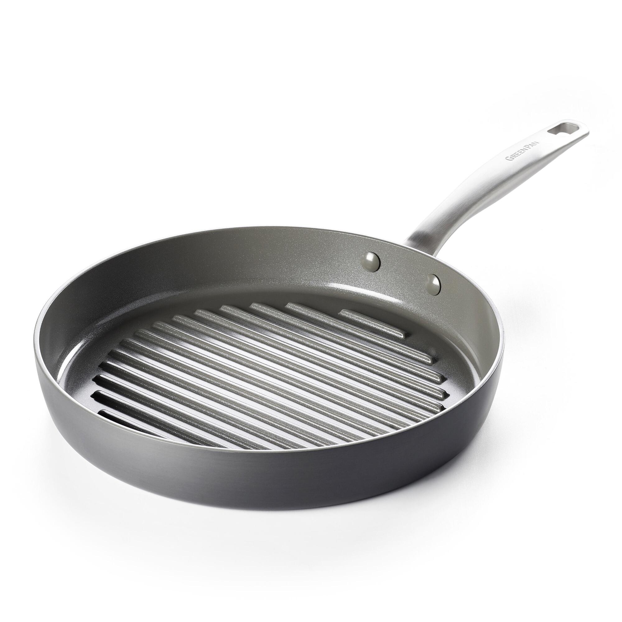 GreenPan Chatham Round Nonstick Ceramic Grill Pan by World Market