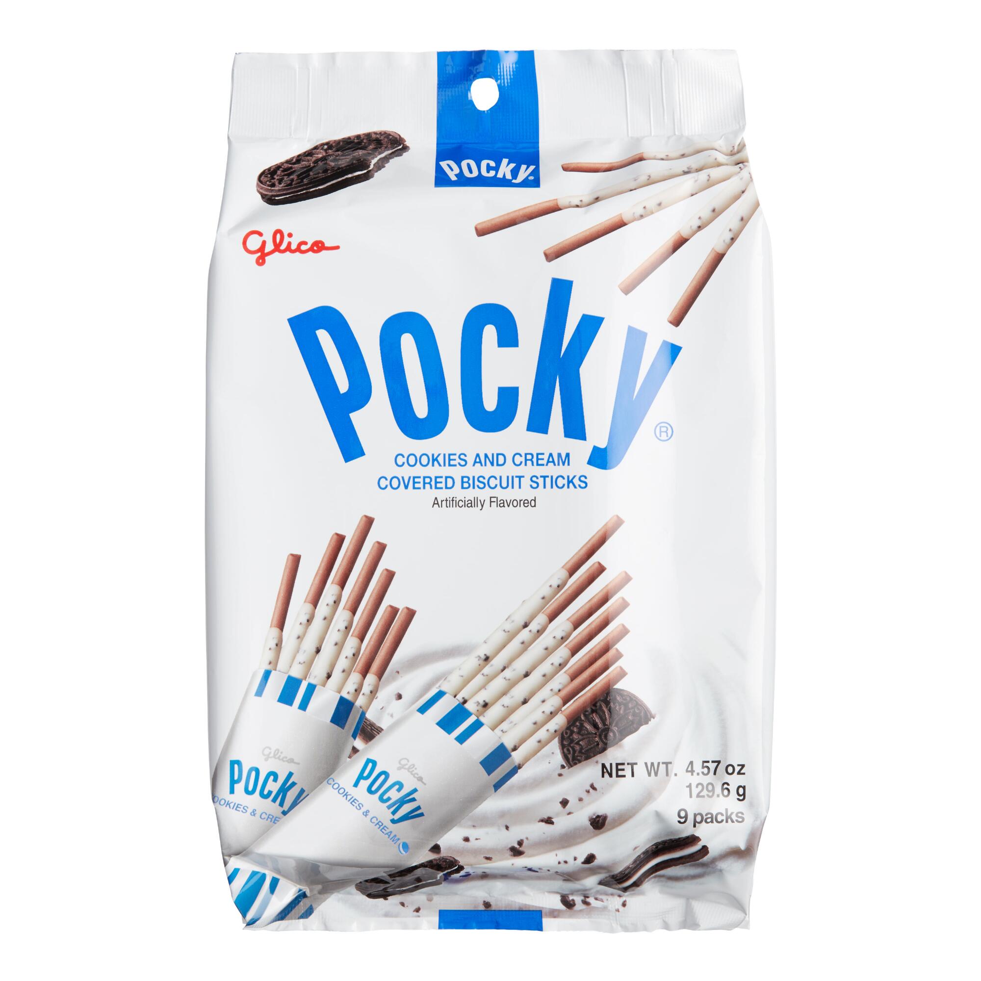 Pocky Cookies and Cream Biscuit Sticks Value Pack by World Market