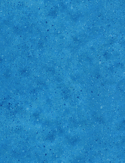 Moondust Basic ~ Blue Textured Soft Speckled Blender Cotton Fabric, Timeless Treasures 100% Blue Fabric