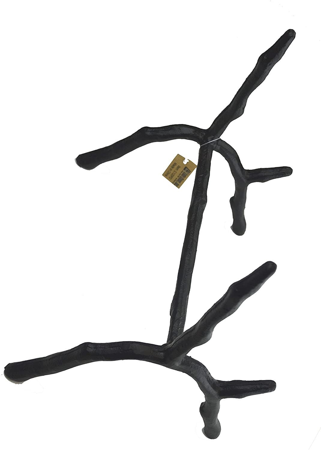 Lulu Decor, Cast Iron Branch Style Book Holder, Easel, Picture Display, Cook Bible Stand, Antique Black | Ci20