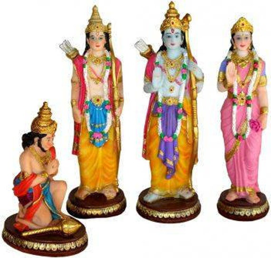 Krishna Ramd Ram Darbar 9 Inches