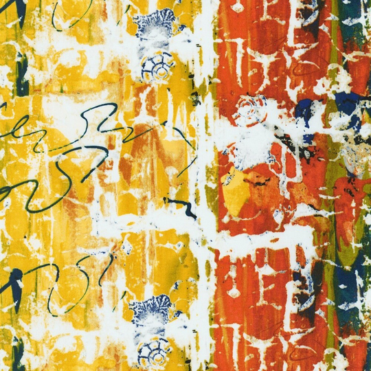 Mustard Warehouse District Fabric