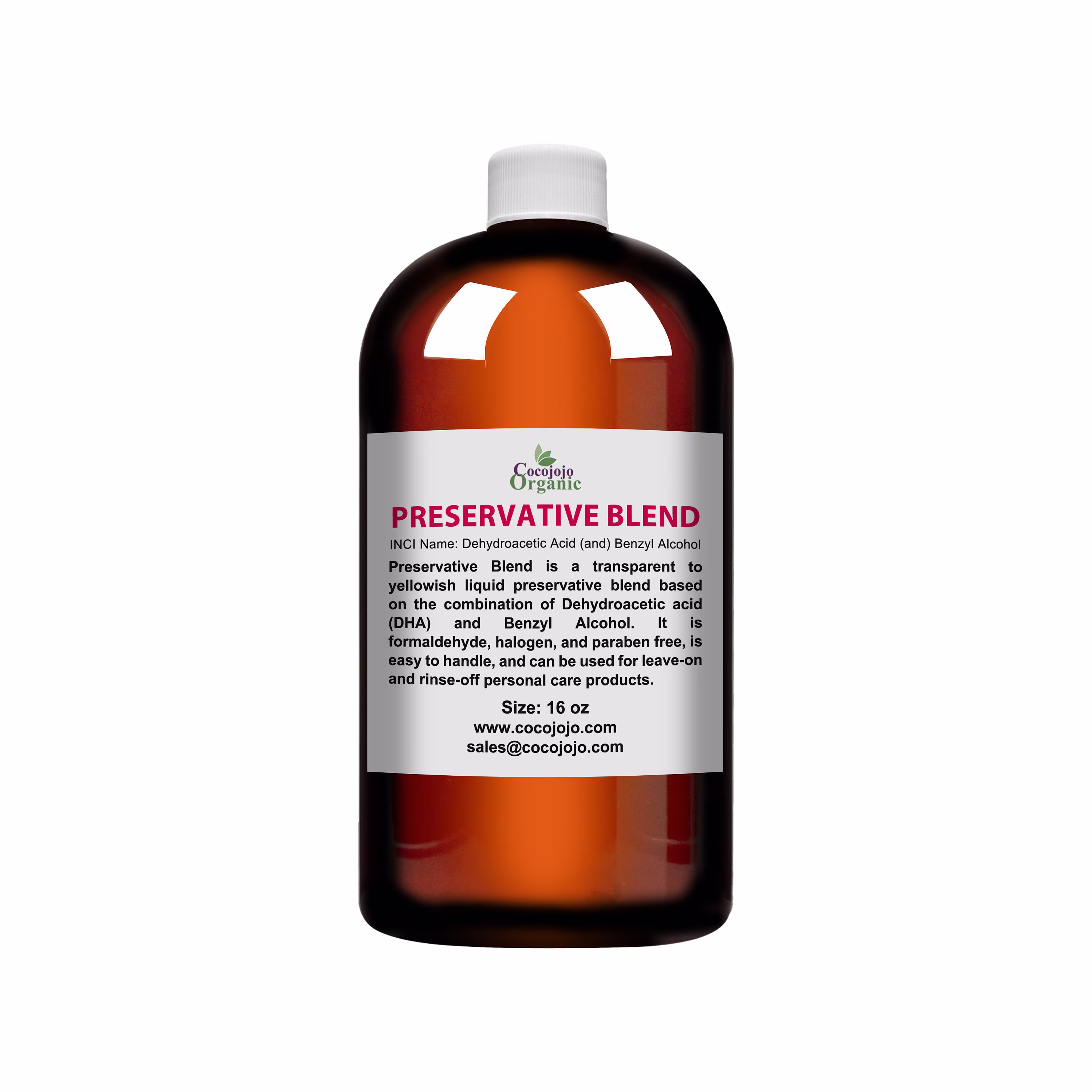 Cosmetic Preservative Blend Dehydroacetic Acid & Benzyl Alcohol - Bulk Diy Skin Care Lotion Creams Makeup Remover Toner Oil-In-Water Butters