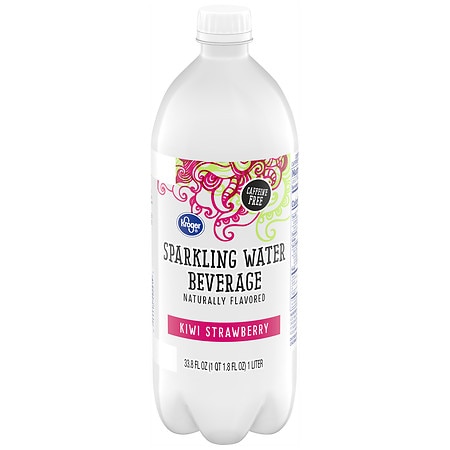 Kroger Kiwi Strawberry Sparkling Water - 33.8 fl oz