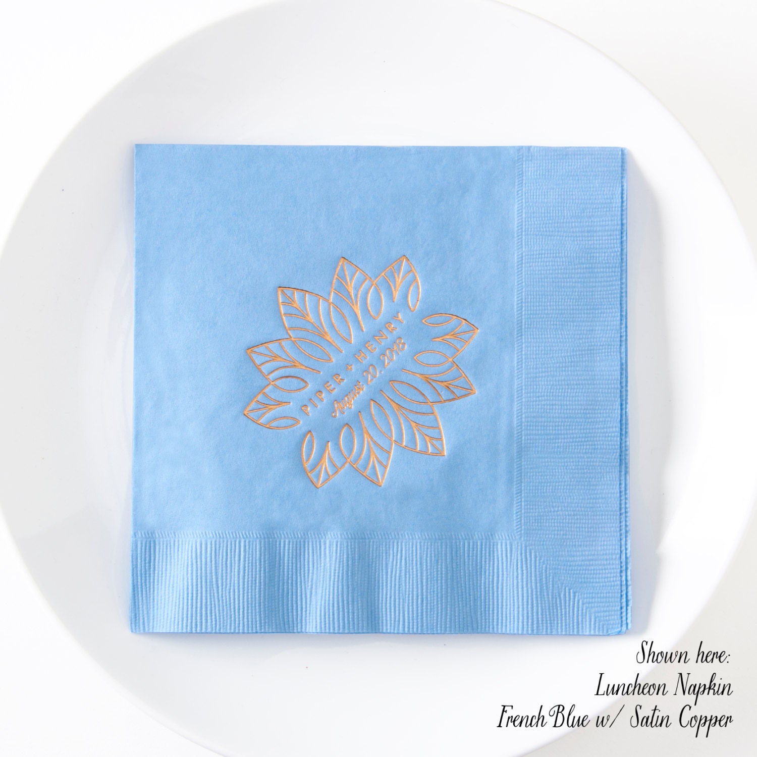 Merry Mandala Luncheon Napkins - Wedding Napkin, Decor, Party Custom Napkins, Personalized Bridal Shower Decoration