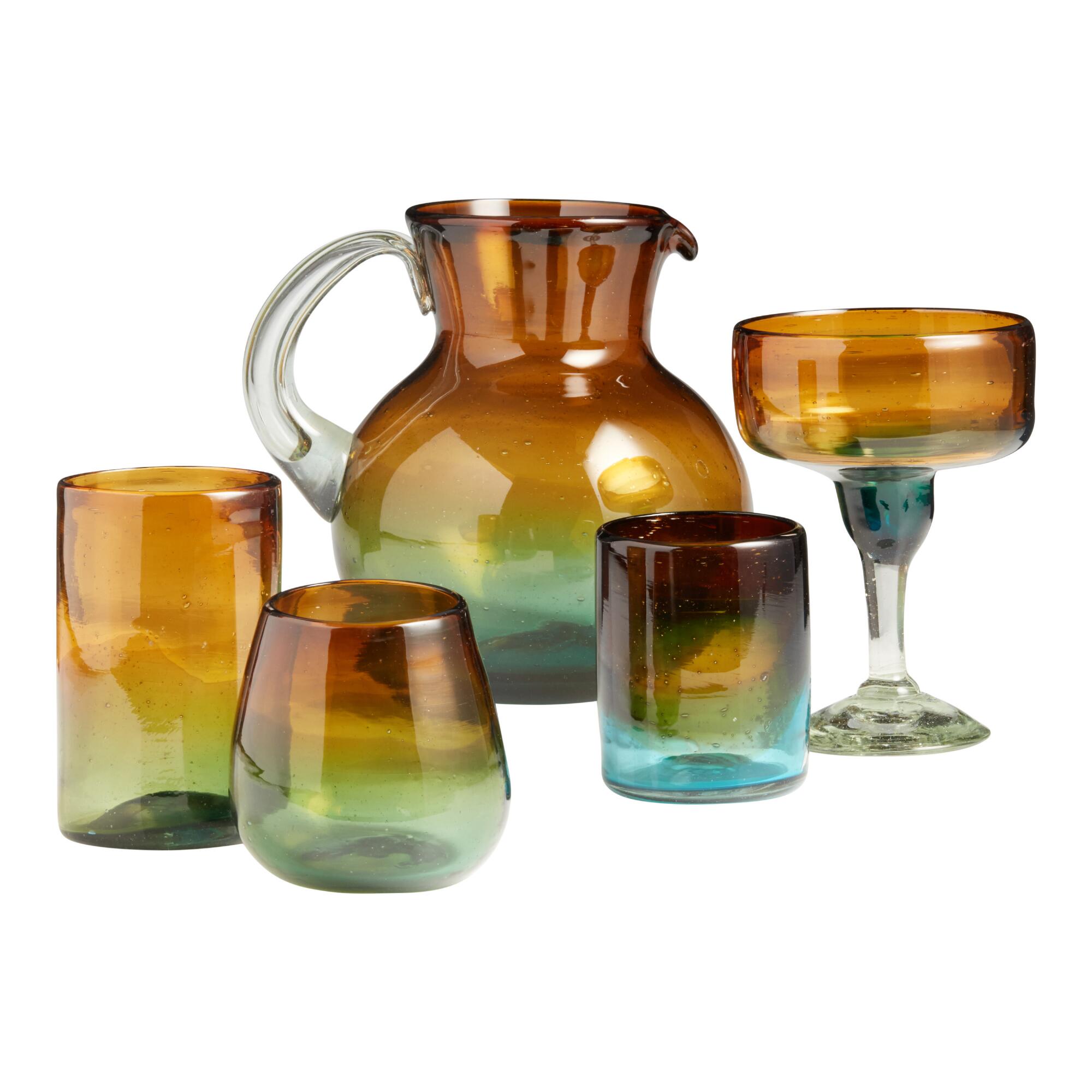 Ombre Monterey Glassware Collection by World Market