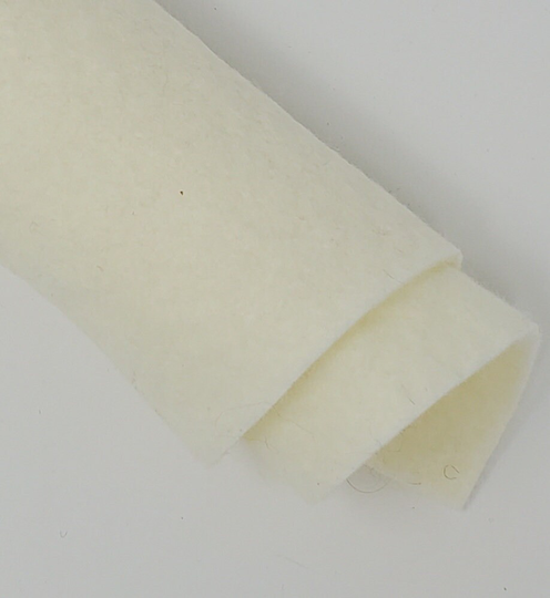 Hand Washed Merino Wool Blend Felt 9"x12" Sheets Angel Wings/Hint Of Yellow Color