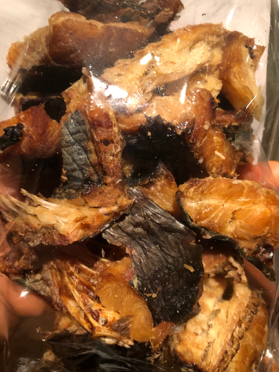 Smoked Catfish Steak Chunk Bits