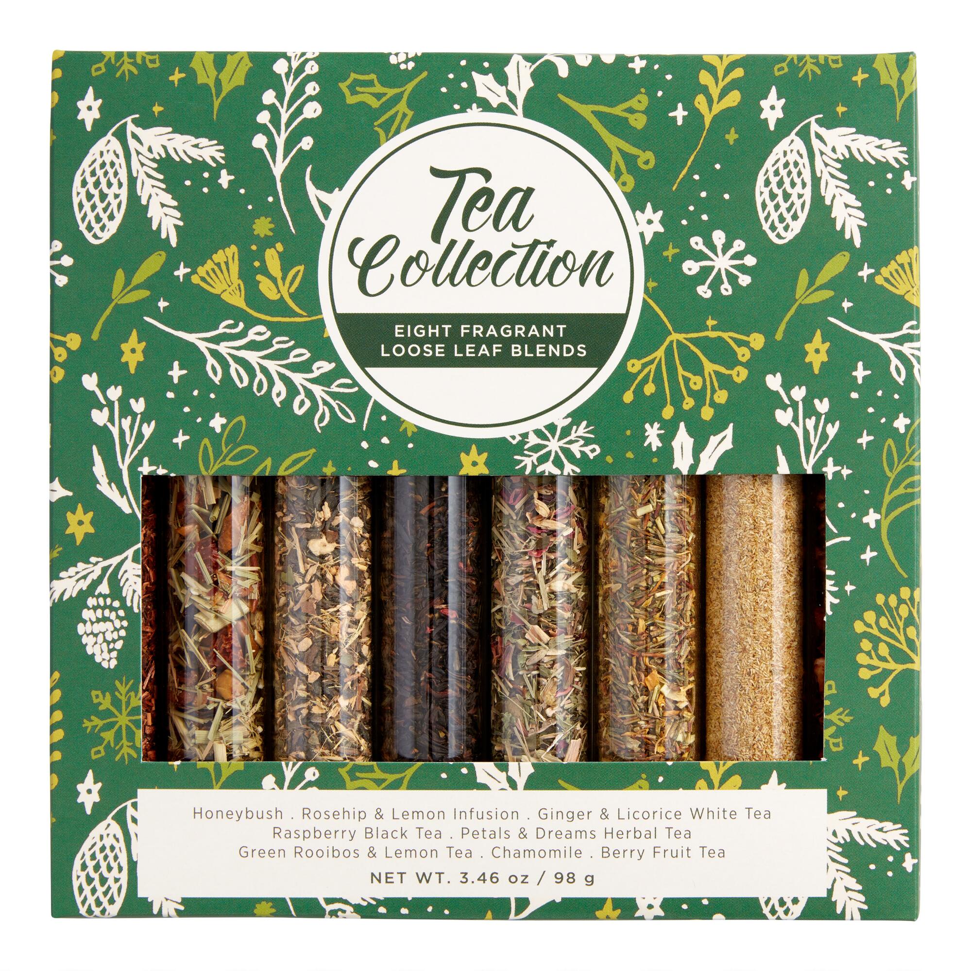 The Tea Collection Loose Leaf Tea Vials 8 Pack by World Market