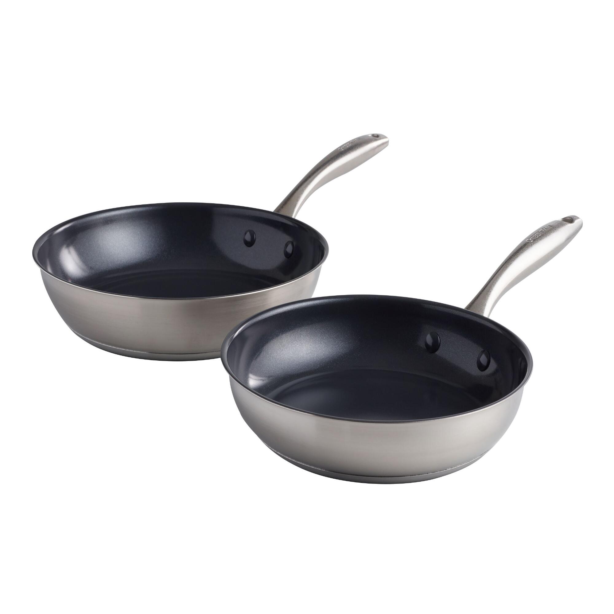 GreenPan Marina Nonstick Ceramic Frying Pans 2 Pack by World Market