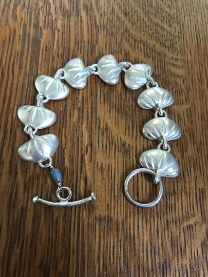 Celia Landman Sterling Silver Link Bracelet