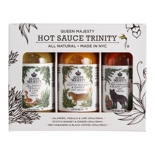 Queen Majesty Hot Sauce Trinity 3 Pack by World Market