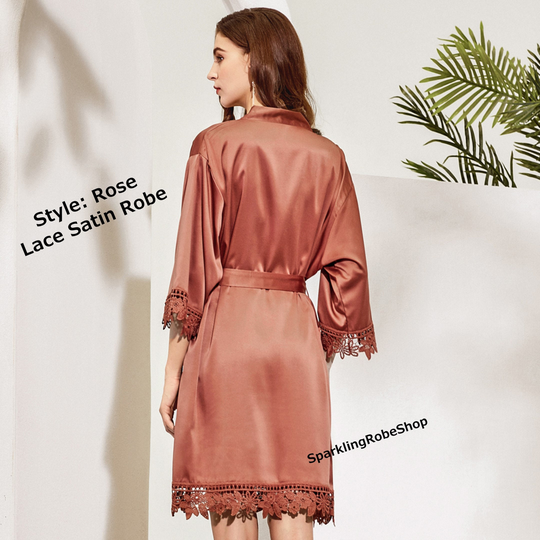Bridesmaid Robes, Bridesmaids' Gifts, Bridal Robe, Custom Personalized Robes