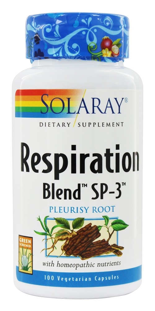 Solaray - Respiration Blend SP-3 - 100 Capsules