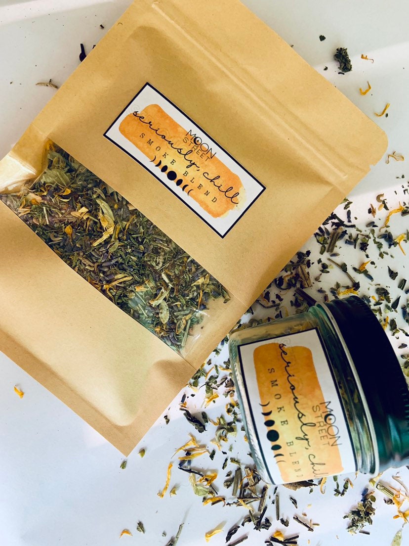 Seriously, Chill. Calming Smoke Blend For Witchy Rituals