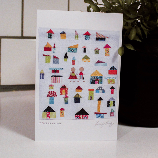 It Takes A Village Greeting Card