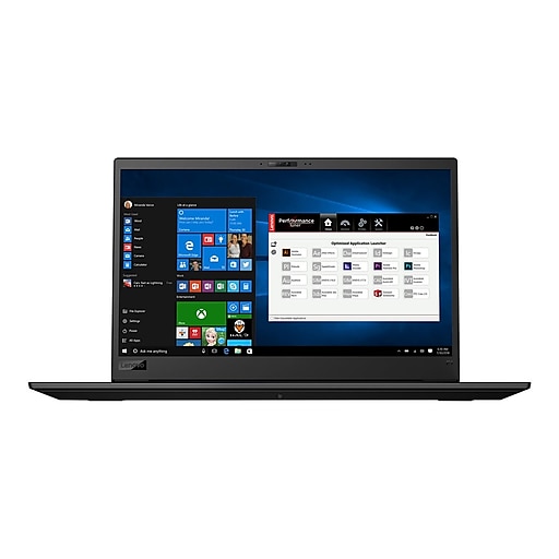 Lenovo ThinkPad P1 (2nd Gen) 20QT 15.6" Notebook, Intel i7, 16GB Memory, 512GB SSD, Winodws 10 Pro (20QT0036US)
