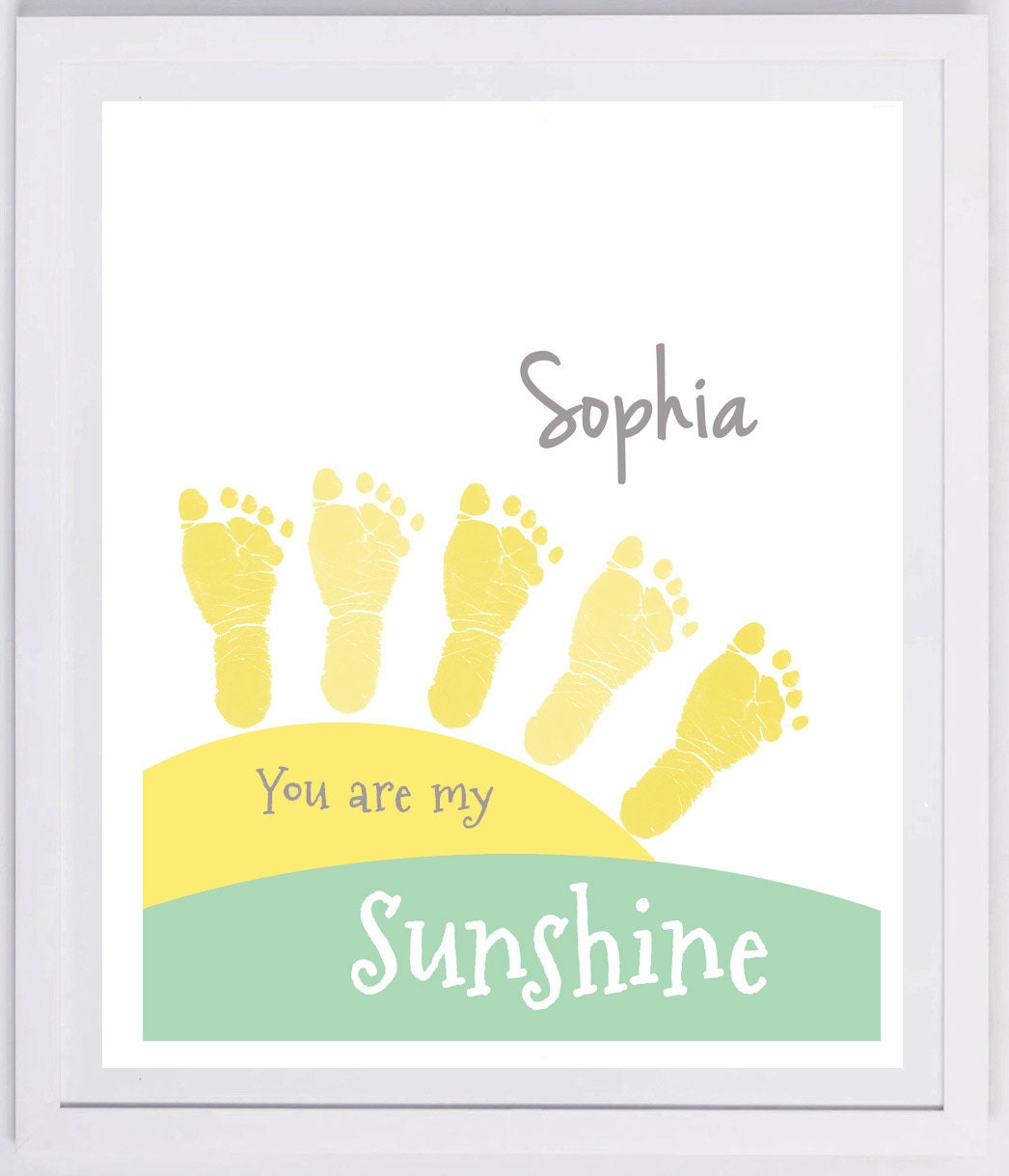 Sunshine Footprint Wall Art 903 Pap