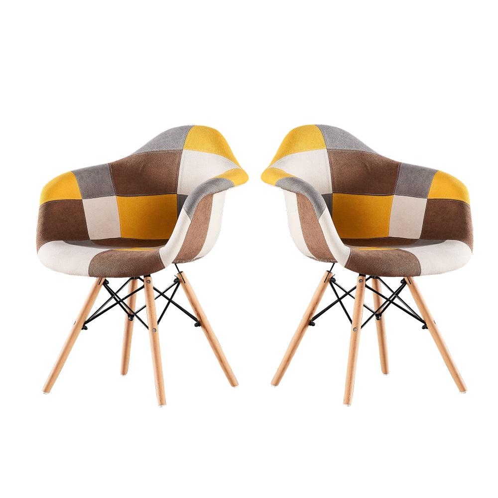 CASAINC Dining chair Contemporary/Modern Polyester/Polyester Blend Dining Side Chair (Wood Frame) | FF-W29912412