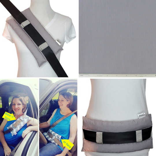 Abdominal Surgery Seat Belt Pillow-Cancer Survivor Gift-Post Gift-Colon Cancer-Ostomy-Kidney Liver Transplant-Top