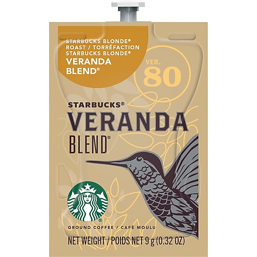 FLAVIA Starbucks Veranda Blend Coffee Freshpacks, .32 oz., 80/Carton (MDR10096)