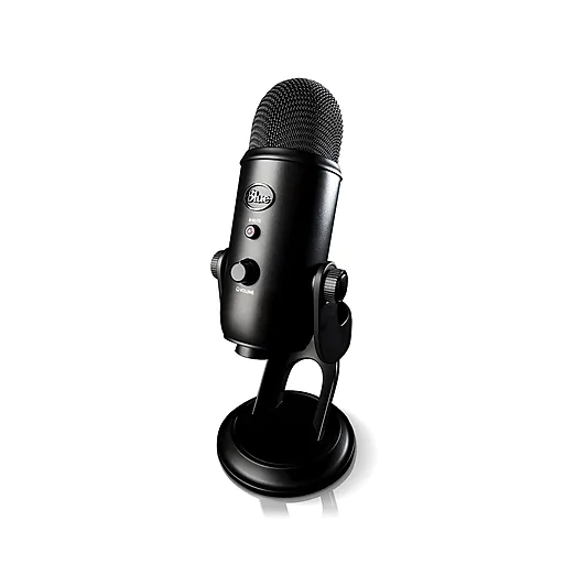 Blue Microphones Yeti Professional USB Microphone, Black