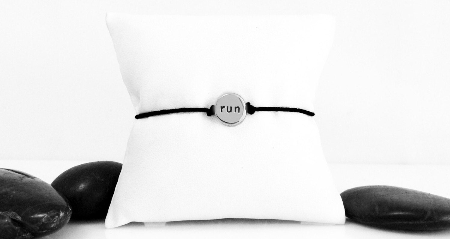 Running, Marathon Jewelry, Marathon, Half Running Bracelet, Gift, Gifts For Runners