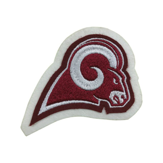 Ram Mascot Embroidery Patch