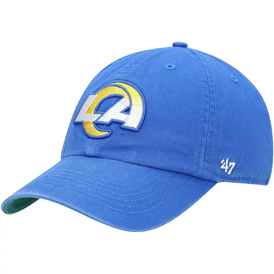 Men's '47 Royal Los Angeles Rams Franchise Logo Fitted Hat, Size: Medium, Blue