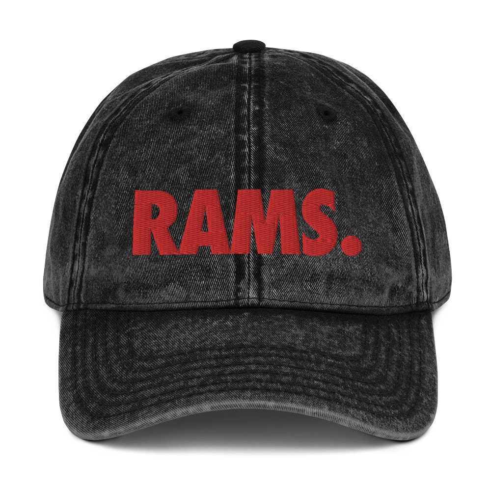 Wssu - Rams. Distressed Dad Cap