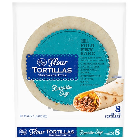 Kroger Burrito Size Flour Tortillas - 20.0 oz