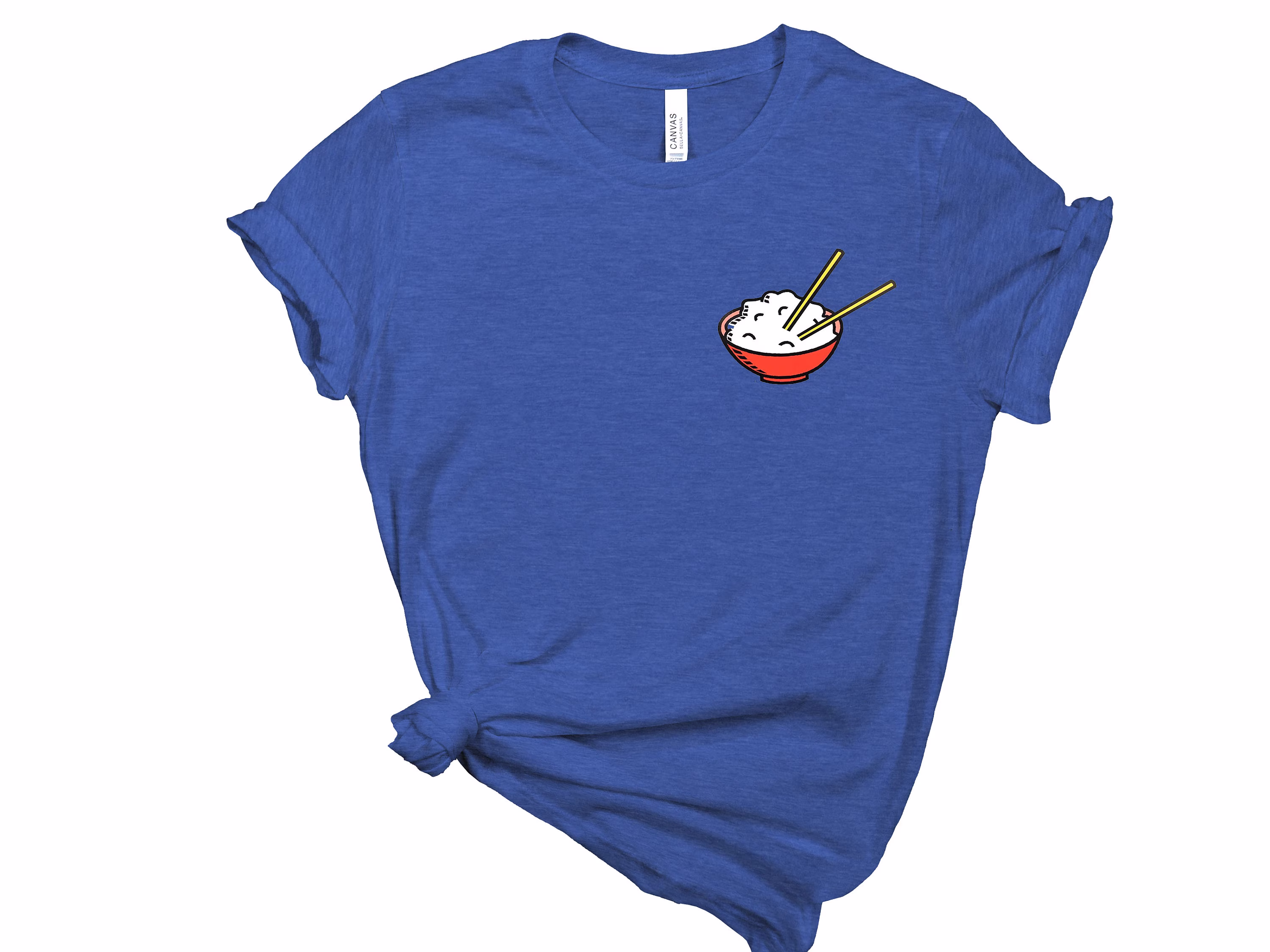 Rice Bowl With Chopsticks Tee