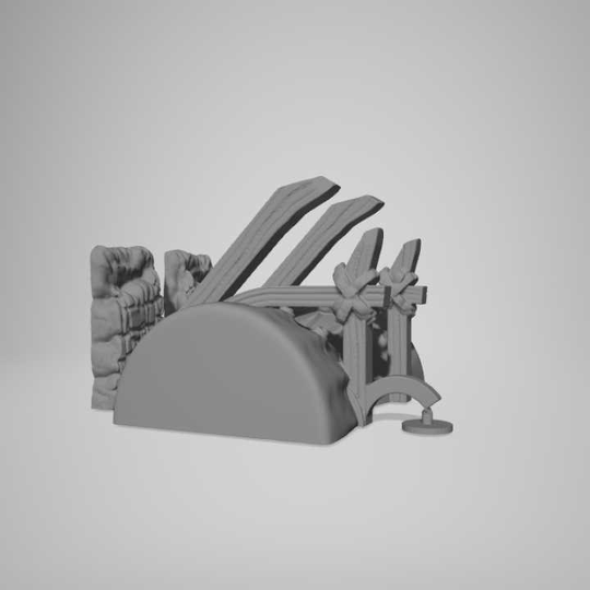 Asian Drum | Adventures Diorama D&d 5E Oriental