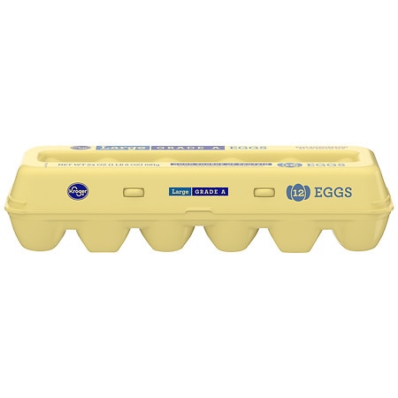 Kroger Grade A Large Eggs - 12.0 ea
