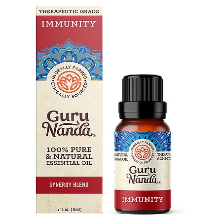 GuruNanda Immunity Essential Oil Blend - 0.5 fl oz