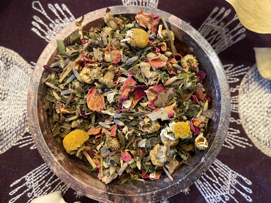 Calm & Anti-Anxiety Handmade Herbal Blend, All Natural