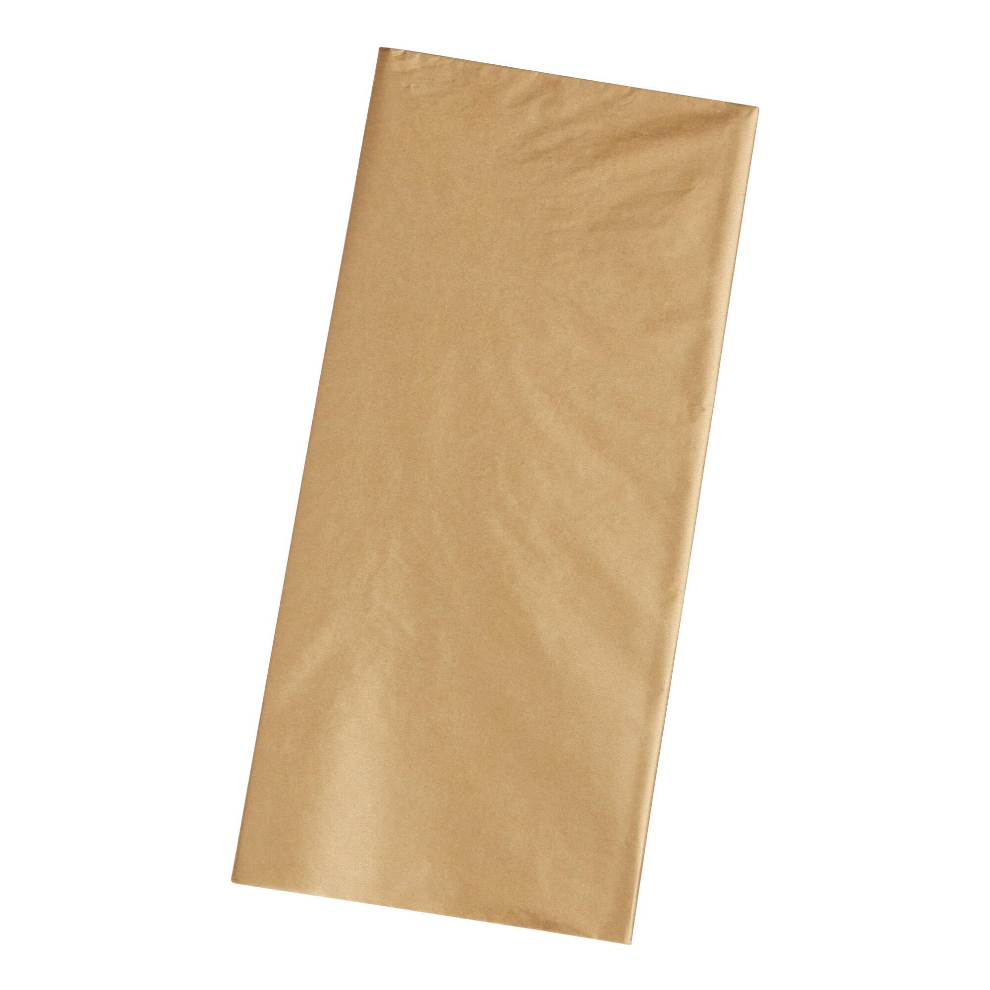 Gold Metallic Tissue Paper Set of 2 by World Market