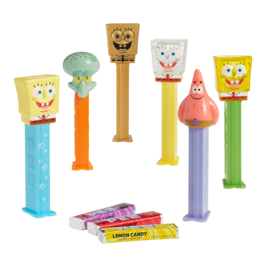 SpongeBob SquarePants Pez Dispenser Set of 6 by World Market