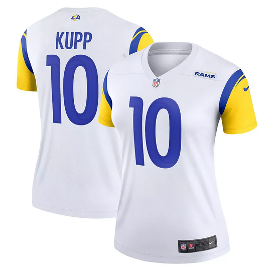 Women's Nike Cooper Kupp White Los Angeles Rams Legend Jersey, Size: Large