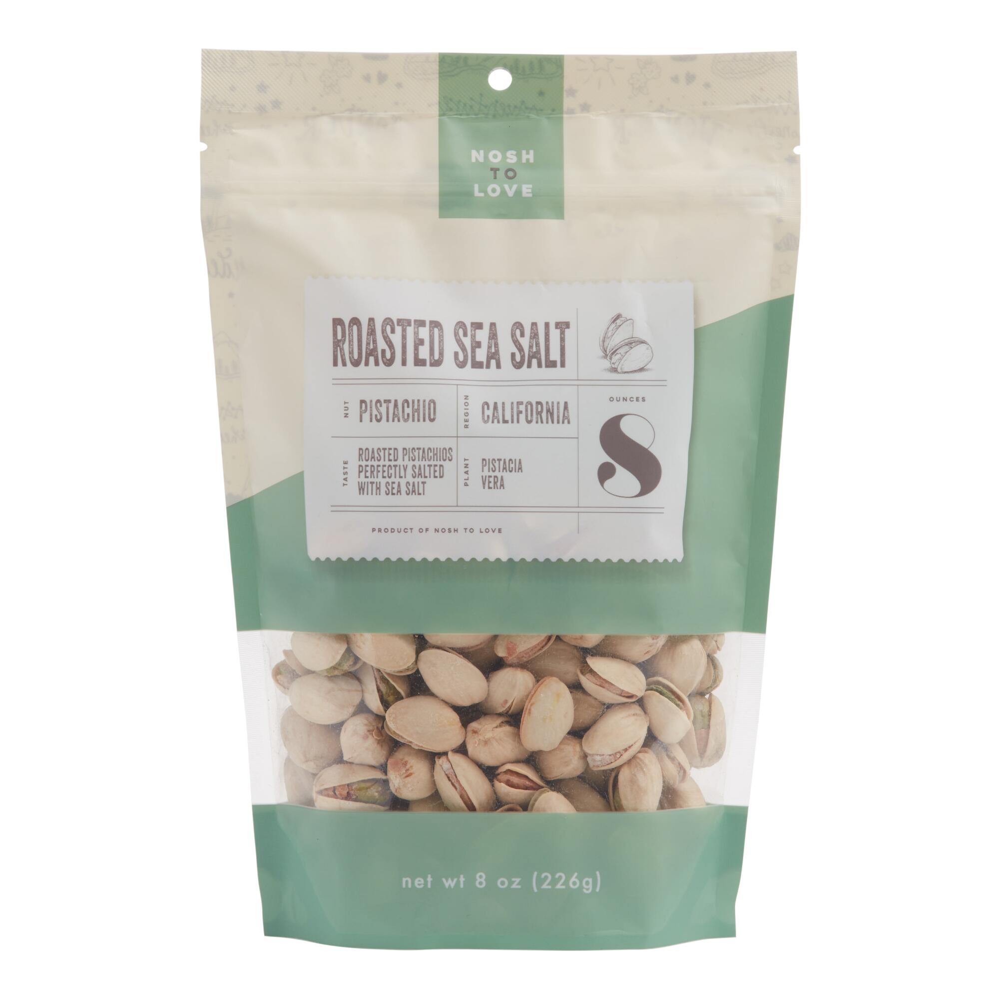 Nosh to Love Roasted Sea Salt Pistachios by World Market
